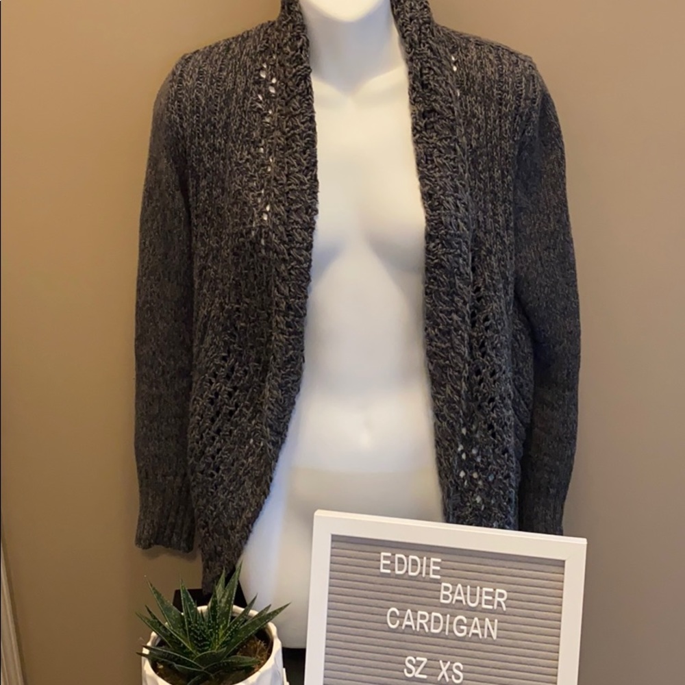 🦆 EDDIE BAUER CARDIGAN  SZ XS 🦆